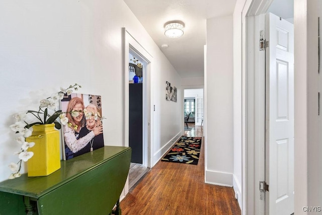 173 Mosley Dr Unit 1, Syracuse, NY 13206 - corridor with wood finished floors and baseboards