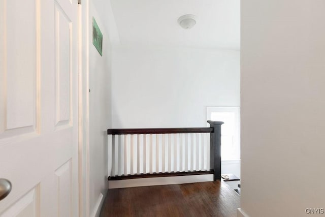 173 Mosley Dr Unit 1, Syracuse, NY 13206 - hallway with wood finished floors and baseboards