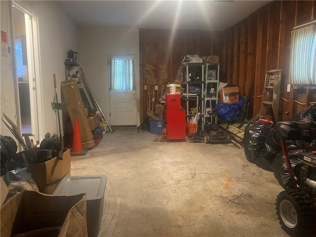 6 Gemini Cir, Gates, NY 14606 - misc room with unfinished concrete floors