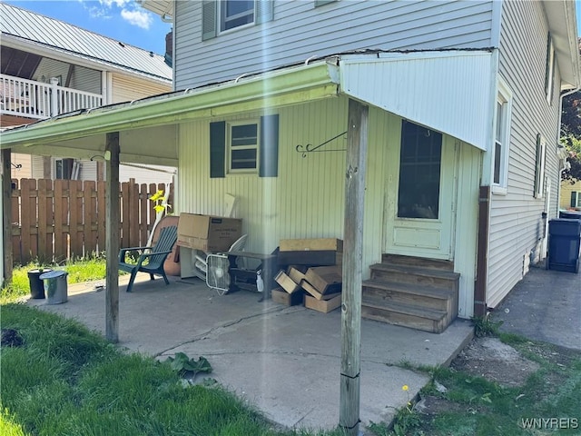 52 S New York St, Lockport-City, NY 14094 - view of patio / terrace with entry steps