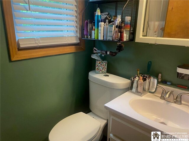 6607 Lake Dr, Portland, NY 14769 - bathroom featuring toilet and vanity