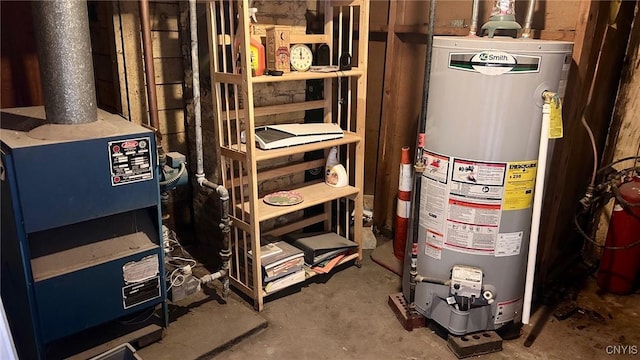 707 Broadway, Rome-Inside, NY 13440 - utilities with gas water heater