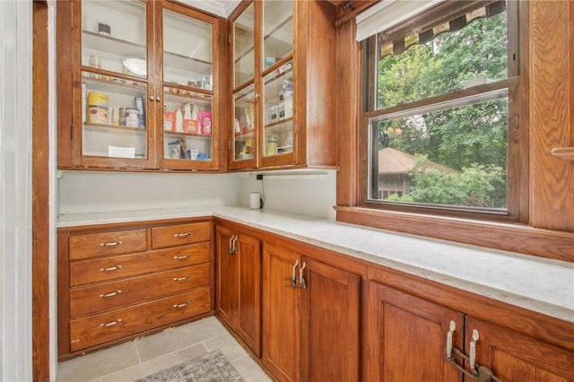 865 Harvard St, Rochester, NY 14610 - bar with light tile patterned floors