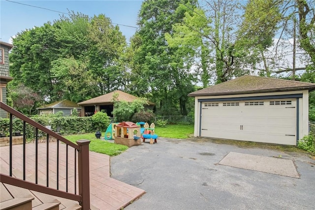 865 Harvard St, Rochester, NY 14610 - view of detached garage