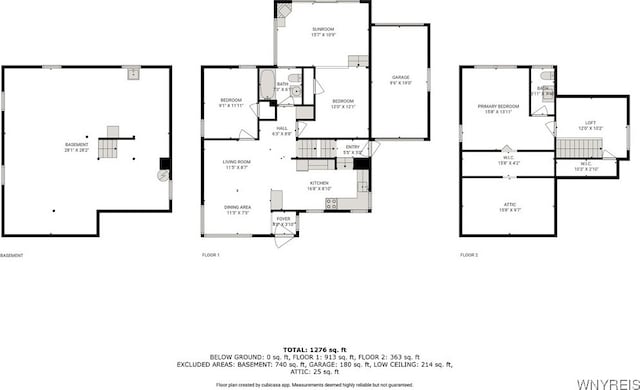 296 Burke Dr, Cheektowaga, NY 14215 - floor plan / room layout