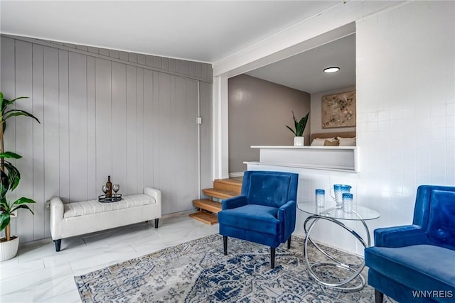 296 Burke Dr, Cheektowaga, NY 14215 - sitting room featuring marble finish floors