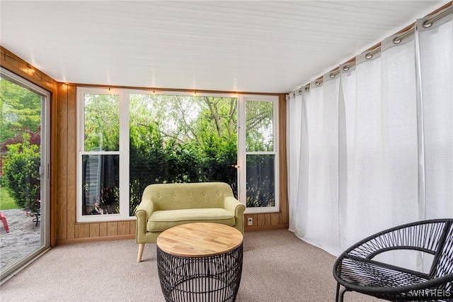 370 Mount Vernon Rd, Amherst, NY 14226 - sunroom / solarium featuring carpet flooring