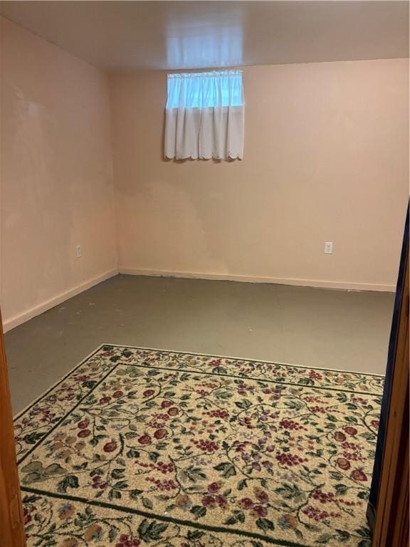 115 Depew Rd, Tioga, NY 13734 - empty room featuring baseboards and concrete floors