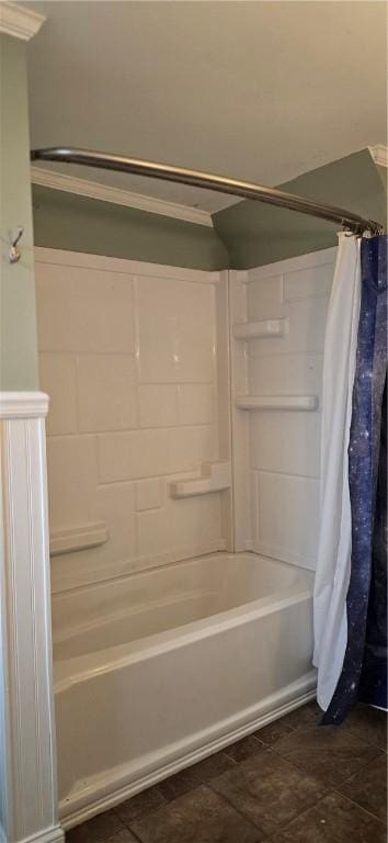 12034 Washington St, Wolcott, NY 14590 - full bath with shower / bathtub combination with curtain