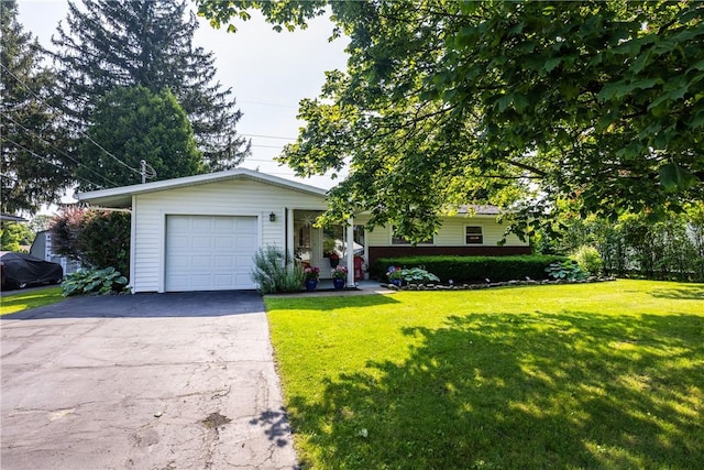 2804 Westinghouse Rd, Horseheads, NY 14845 - view of front facade with a front yard and driveway
