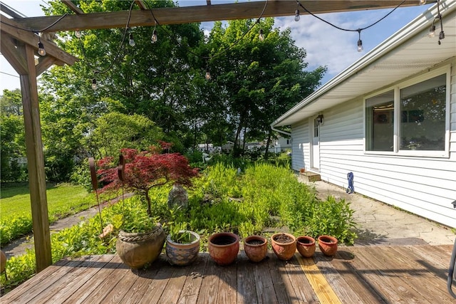 2804 Westinghouse Rd, Horseheads, NY 14845 - view of wooden terrace