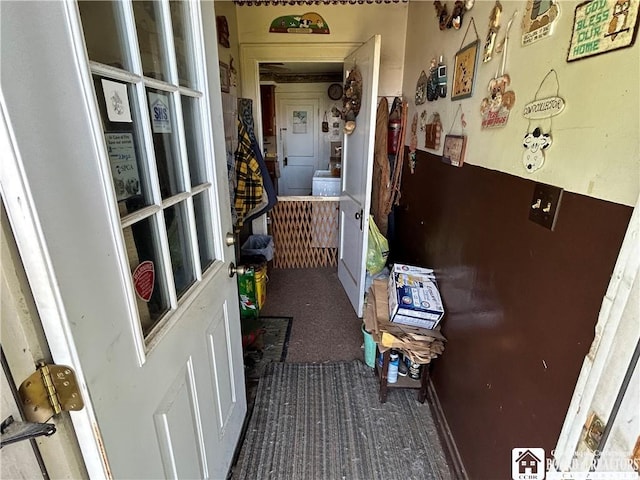 12298 Alleghany Rd, Hanover, NY 14136 - hallway with carpet flooring