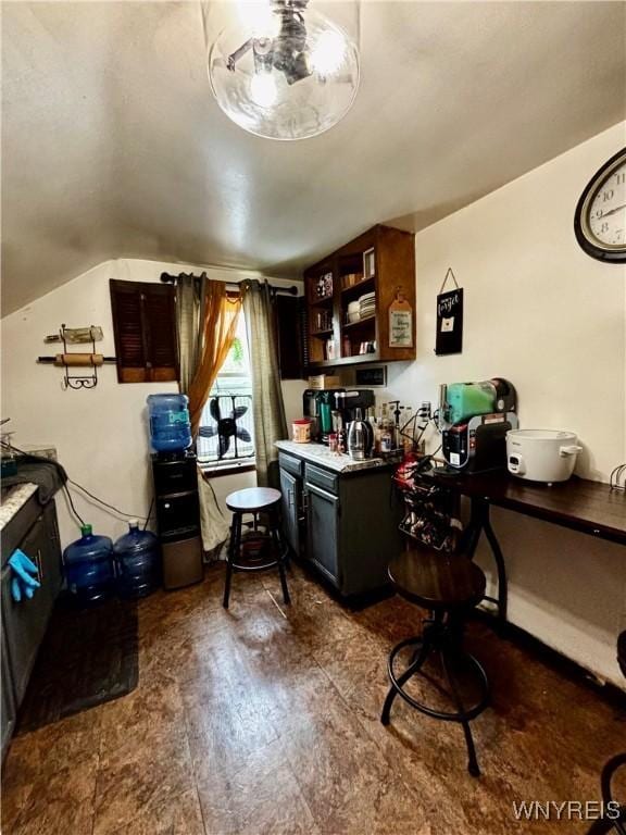 761 4th St, Niagara Falls, NY 14301 - office area with lofted ceiling
