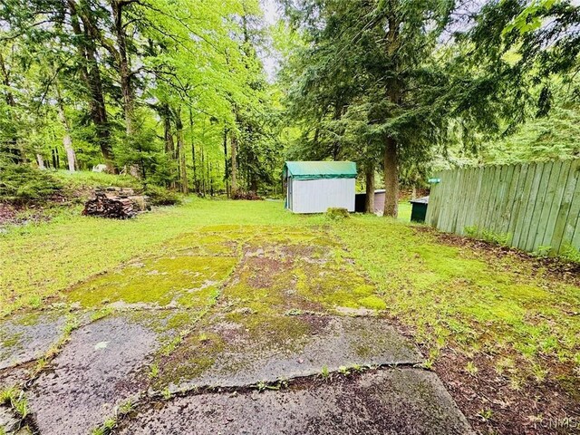 274 S Shore Rd, Webb, NY 13420 - view of yard