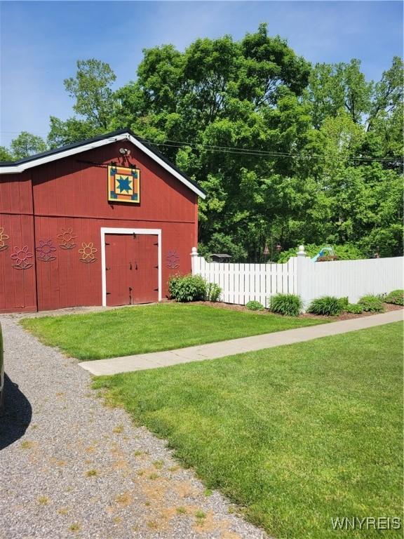 4368 State Route 19, Gainesville, NY 14550 - view of outdoor structure with driveway