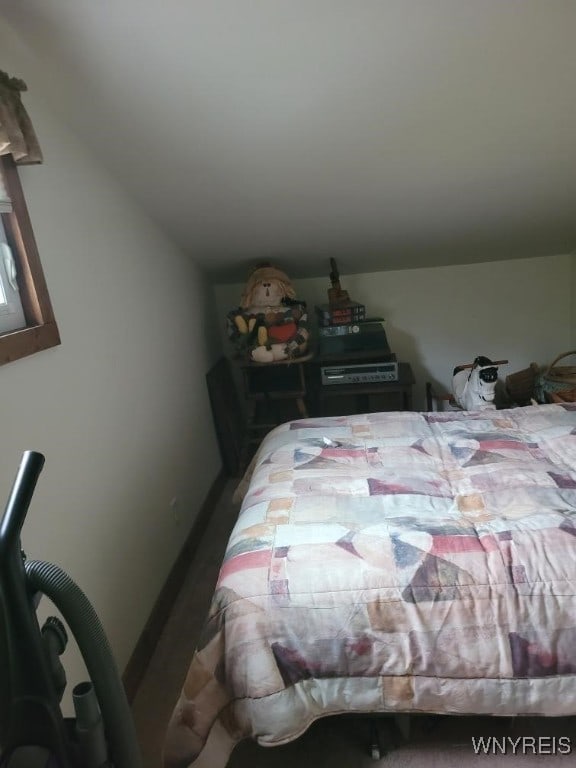 4368 State Route 19, Gainesville, NY 14550 - bedroom with vaulted ceiling