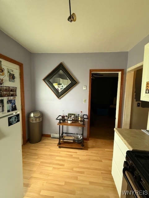 244 Parkwood Ave, Tonawanda-Town, NY 14217 - hall with light wood-style floors and baseboards
