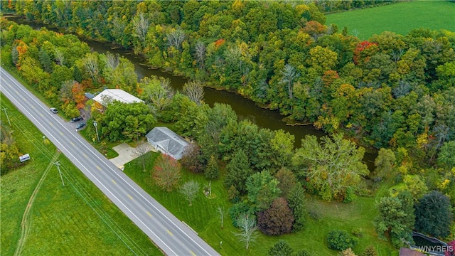 8654 Rochester Rd, Royalton, NY 14067 - aerial overview of property's location featuring a nearby body of water