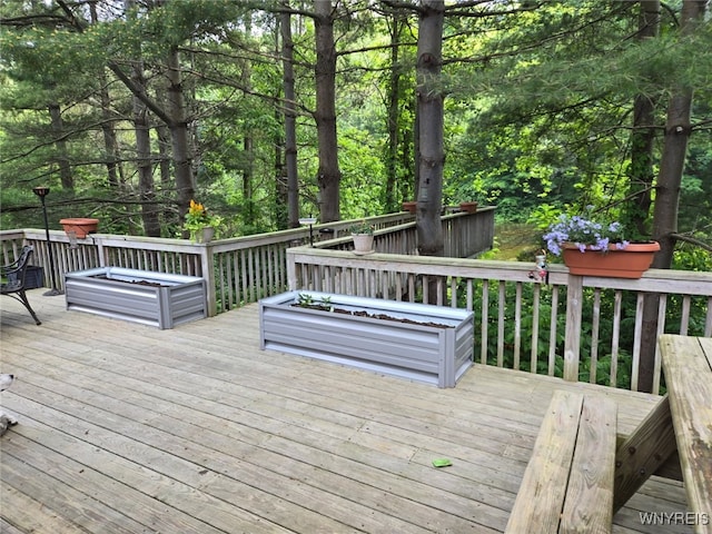 8654 Rochester Rd, Royalton, NY 14067 - view of wooden deck