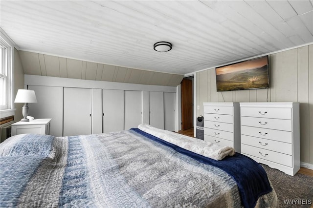 2654 Main St, Newfane, NY 14108 - bedroom with wood ceiling