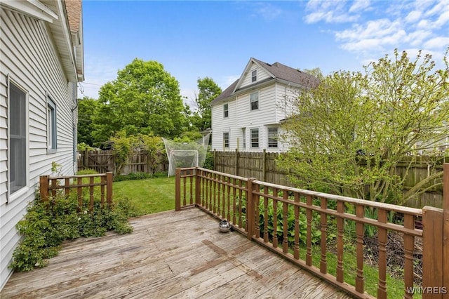 2654 Main St, Newfane, NY 14108 - view of wooden deck