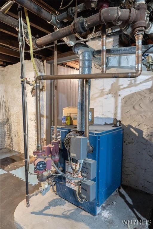 2654 Main St, Newfane, NY 14108 - utilities with a heating unit