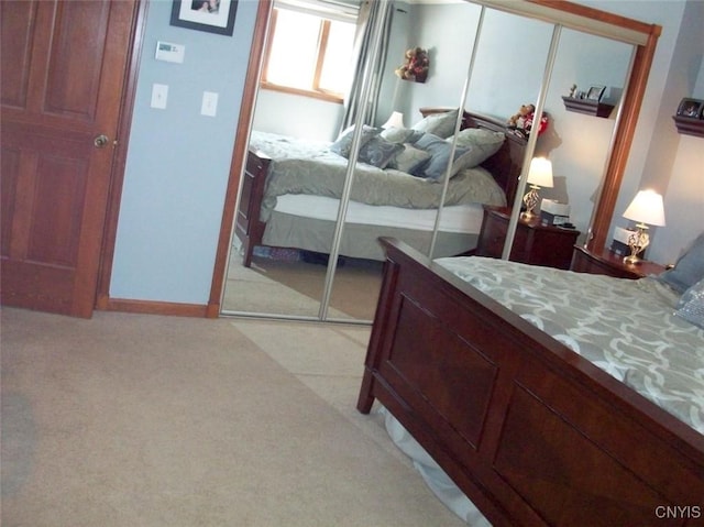 47089 County Route 100, Alexandria, NY 13640 - bedroom with a closet and light carpet