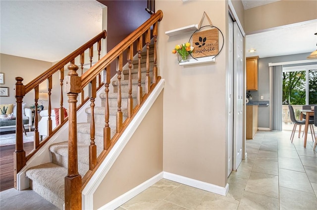 65 Geraldine Pkwy, Gates, NY 14624 - stairway with baseboards