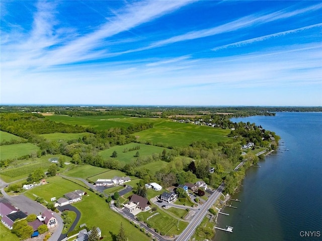 5199 W Lake Rd, Fleming, NY 13021 - aerial view of property's location featuring a large body of water