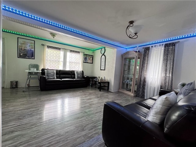 77 Mosley Rd, Greece, NY 14616 - living area with wood finished floors