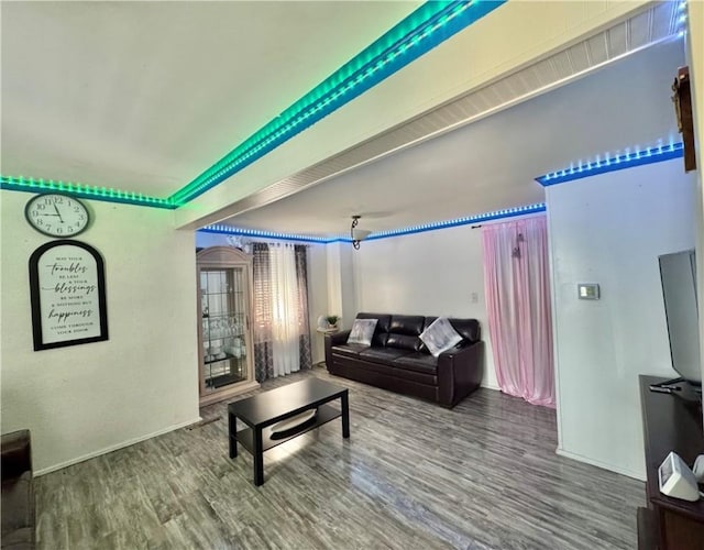 77 Mosley Rd, Greece, NY 14616 - living room featuring wood finished floors