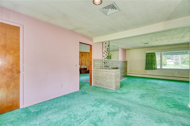492 Drumm Rd, Webster, NY 14580 - carpeted empty room featuring baseboard heating