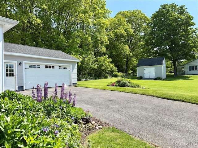 3228 Cedarvale Rd, Onondaga, NY 13120 - garage featuring a storage unit