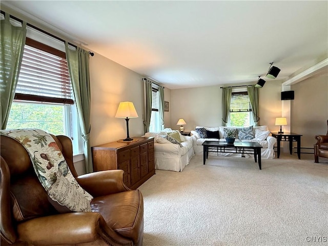 3228 Cedarvale Rd, Onondaga, NY 13120 - living area with light carpet