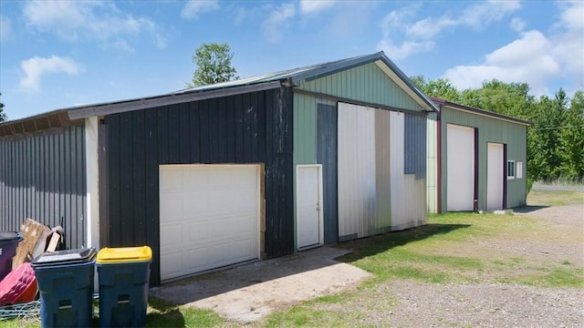 13376 Ridge Rd, Wolcott, NY 14590 - view of detached garage