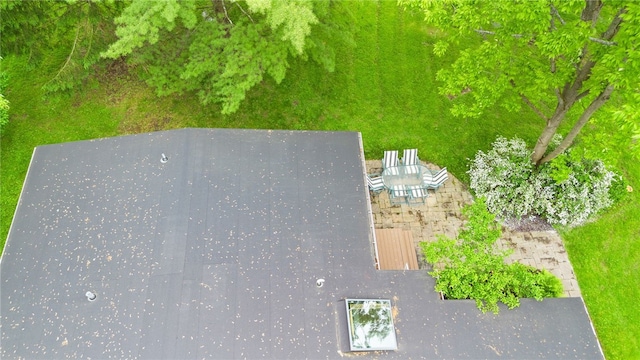62 E Park Rd, Pittsford, NY 14534 - view from above of property
