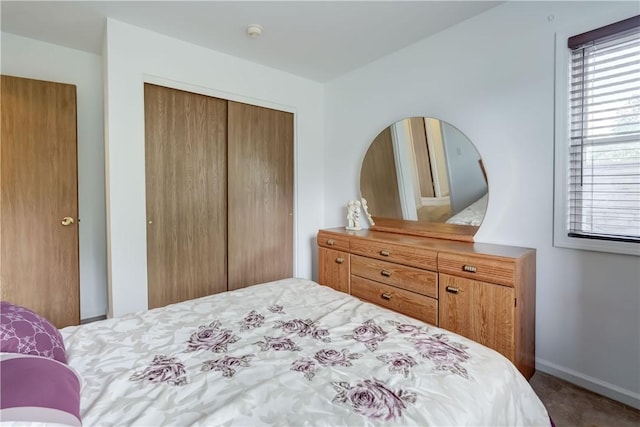16 Hazel Bark Run, Gates, NY 14606 - bedroom featuring a closet and baseboards