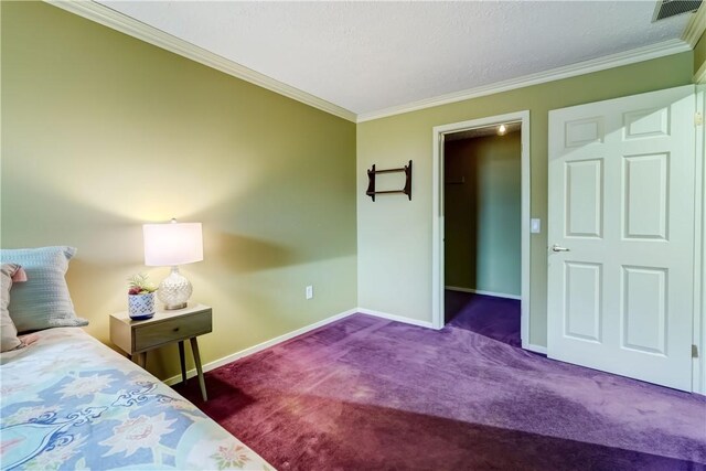 270 Latta Rd Unit Un113, Rochester, NY 14612 - bedroom featuring crown molding, carpet floors, and baseboards