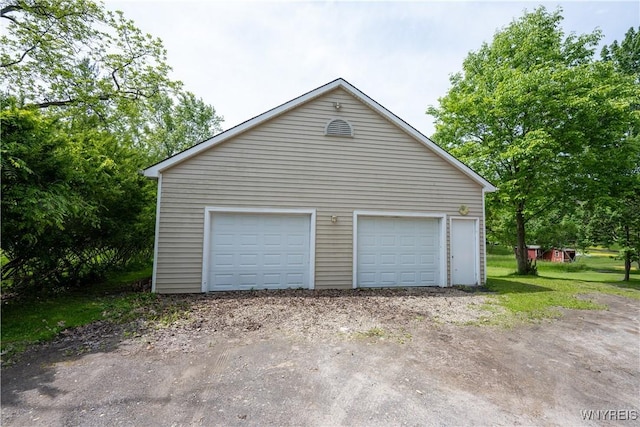 5557 Seneca St, West Seneca, NY 14224 - view of detached garage
