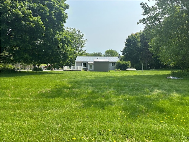 516 County Road 26, Phelps, NY 14513 - view of yard with a deck