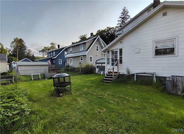 233 Elm St, German Flatts, NY 13357 - view of yard