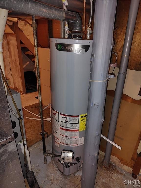 233 Elm St, German Flatts, NY 13357 - utilities featuring gas water heater