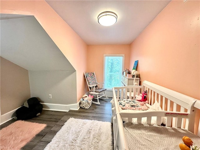 7573 State Route 21, Naples, NY 14512 - bedroom with baseboards and dark wood finished floors