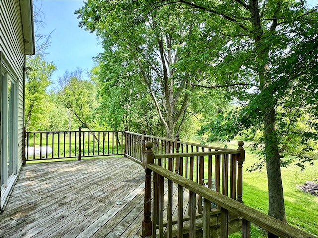 7573 State Route 21, Naples, NY 14512 - view of wooden terrace