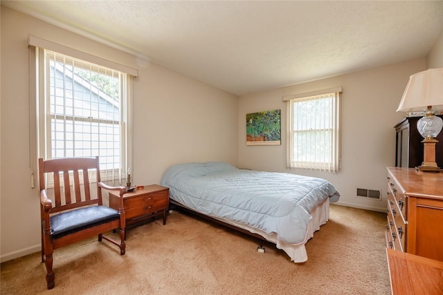 11 Brightwoods Ln, Brighton, NY 14623 - bedroom with multiple windows, light colored carpet, and baseboards