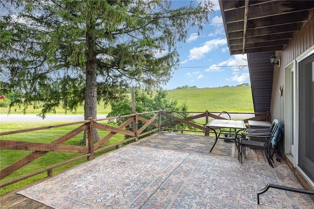 2703 Lembke Rd, Arcadia, NY 14489 - view of patio