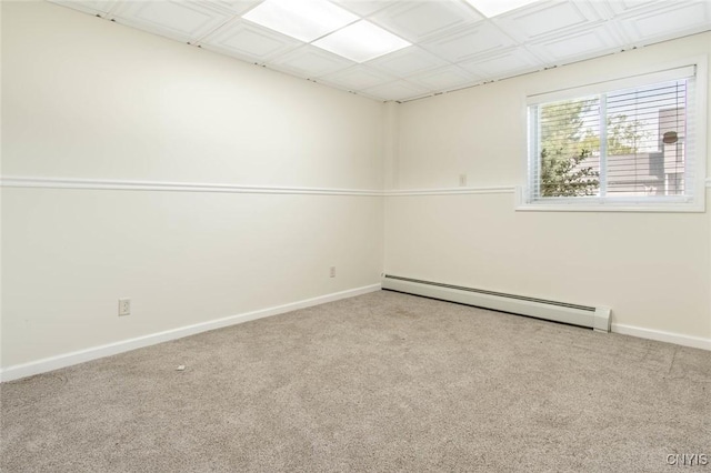 25386 Stewart Dr, Champion, NY 13619 - carpeted empty room with a baseboard radiator and baseboards