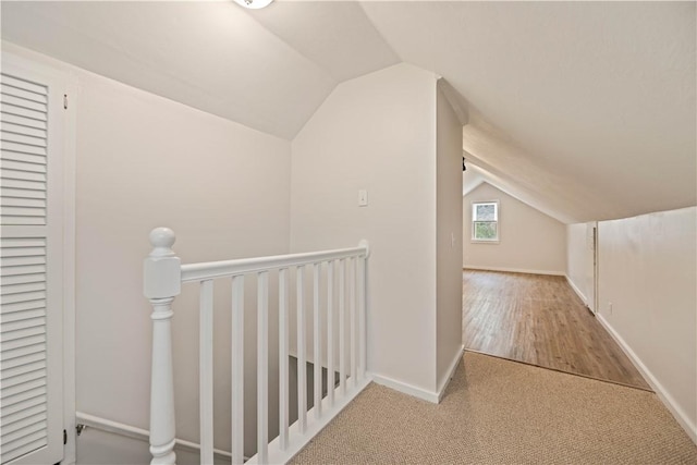 131 Pomona Dr, Greece, NY 14616 - bonus room with vaulted ceiling, baseboards, and carpet