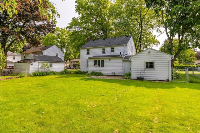 1711 N Winton Rd, Irondequoit, NY 14609 - back of house with a gate