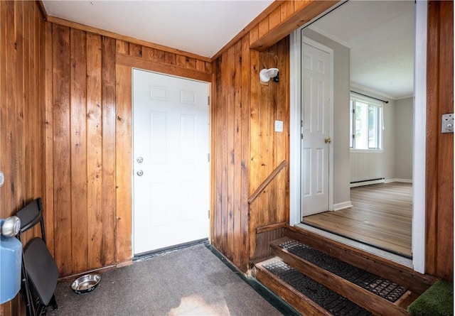 1711 N Winton Rd, Irondequoit, NY 14609 - doorway to property with baseboard heating